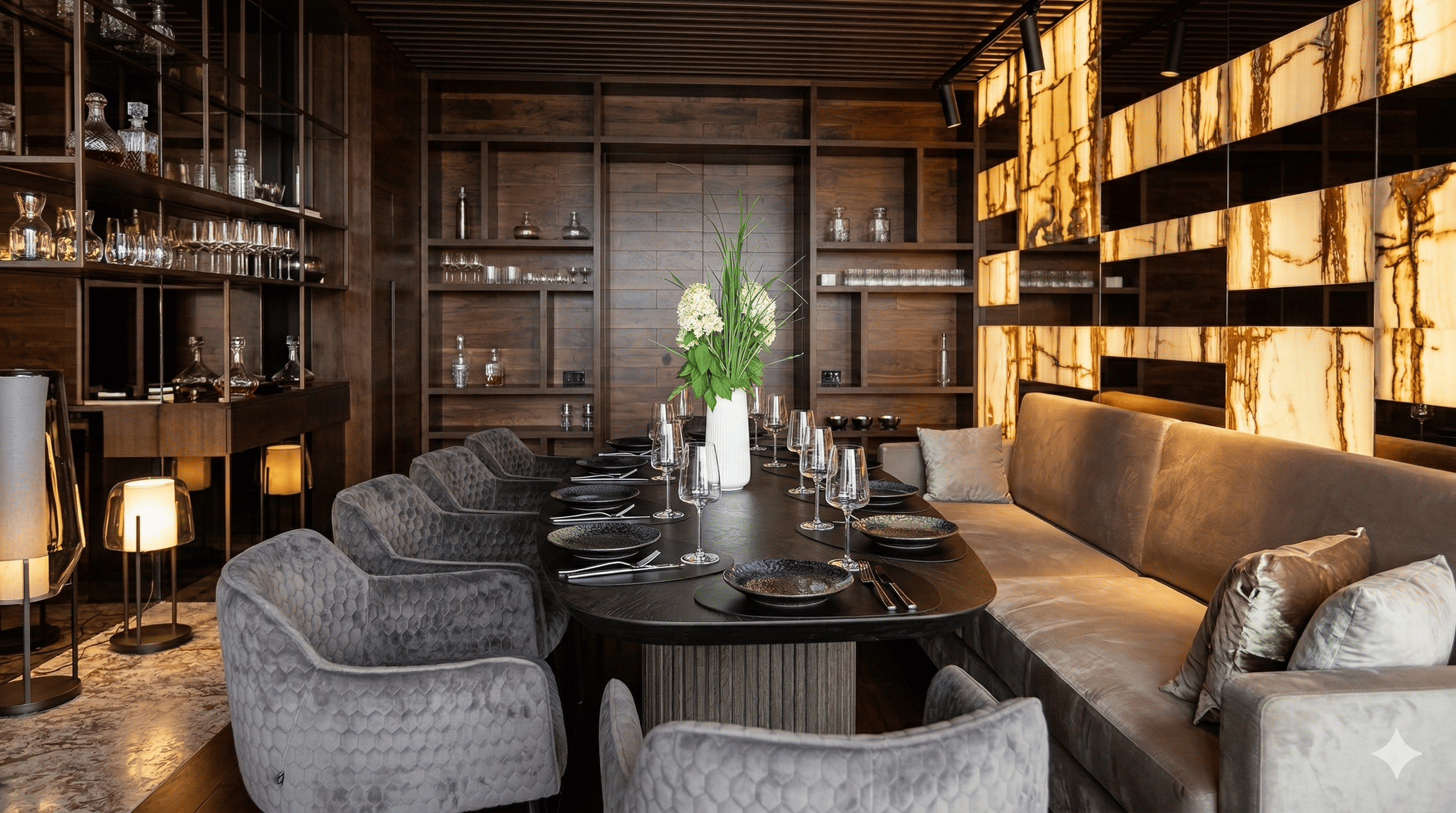 Ikeda Restaurant interior in Odessa
